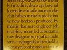 SECTION 25 Always Now MINT Factory Original LP FACT 45