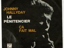 J.HALLYDAY RARE ITALIAN SINGLE: LE PENITENCIER (1965)