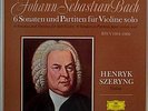 SZERYNG Bach Sonatas Partitas DGG 3LP BOX SAMPLE tulips
