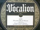 57)     78 RPM     HOUND HEAD HENRY   VOCALION 1209    