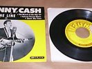 JOHNNY CASH I Walk the Line SUN EP-113 45 7