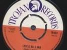 TROJAN 651 PHYLLIS DILLON LOVE IS ALL I HAD 69 EX HEAR