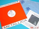 METALLICA Black Album  PROMO RADIO + INSERT LP
