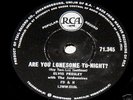 Elvis Presley 78 - Are You Lonesome Tonight? - SA press