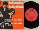 THE KINKS - KINDA KINKS - DANISH 45+PS 65 MOD FREAKBEAT