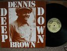  DENNIS BROWN DEEP DOWN LP  Ja OBSERVER orgEX