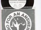 45: NO FOR AN ANSWER You Laugh EP w/INSERT