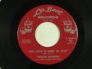 NELSON SANDERS northern soul THIS LOVE IS HERE TO STAY
