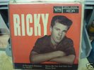 RICKY NELSON - A TEENAGER'S ROMANCE EP ( VERVE ) 1957