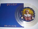 QUEEN HEADLONG LTD CLEAR VINYL PICTURE DISC 12