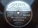 Eddie Cochran - C'mon Everybody. LONDON 78 (HLU.8792)