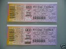 2 PLACES DE CONCERT MYLENE FARMER SDF 12/09 - PELOUSE
