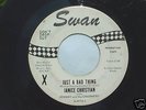 Janice Christian rare soul 45 on Swan: Just A Bad Thing