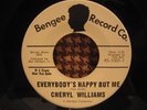 CHERYL WILLIAMS Everybody's Happy RARE NORTHERN SOUL 45