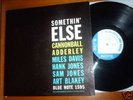 MILES DAVIS *Somethin' Else* Orig USA Blue Note 1595 LP