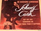 JOHNNY CASH-SUPER RARE EP-SUN EPA-117-SO DOGGONE LONESO
