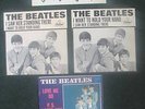 3- 1960'S BEATLES SLEEVES MINT COND,PLUS OLD CUT OUT NR