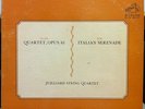 SD 1s/1s JUILLIARD STRING QUARTET dvorak op 61 & wolf italian LP Mint- LSC 2524