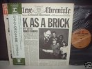 Jethro Tull Thick as Brick Japan Orig.LP OBI NEWSPAPER