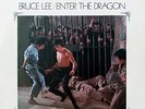 BRUCE LEE-ENTER THE DRAGON-2 LP RECORD SET w/OBI-Japan