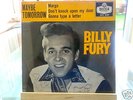 BILLY FURY  MAYBE TOMORROW  EP DECCA DFE 6597 