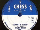 CHUCK BERRY Johnny B. Goode 78 CHESS Record Label #1691
