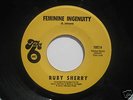 Classic Northern Soul 45 Ruby Sherry Feminine Ingenuity