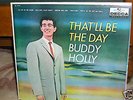 Buddy Holly LP That'll Be The Day Record Album DL 8707