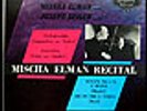 MISCHA ELMAN VIOLIN RECITAL LONDON LL-1631 RARE LP NM