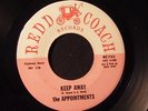 The Appointments 45 REDD COACH Rare Northern Soul