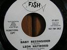 NORTHERN Leon Haywood FAT FISH promo BABY RECONSIDER