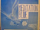 Ernie Story MEDITATION BLUE Private Press FUNK/SOUL LP