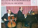 ROSTROPOVICH & RICHTER Cello & Piano Beethoven 2LPs