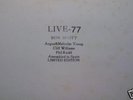 AC/DC LIVE 1977 Limited edition SPAIN
