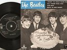 THE BEATLES - HOLD YOUR HAND EP DANISH/SWEDISH 45+PS 64