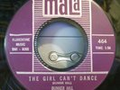 Bunker Hill The Girl Can't Dance Northern Soul 45 RPM 