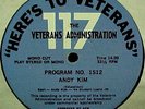 rare HTV RADIO SHOW lp Andy Kim bw Benny Carter M-