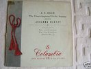 33CX 1288 MARTZY UNACCOMPANIED BACH VIOLIN SONATAS 5&6
