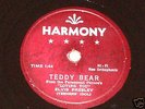 PHILIPPINES 78 RPM ELVIS PRESLEY TEDDY BEAR HARMONY REC