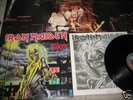 IRON MAIDEN LP Killers 1st Press w/Poster Japan RARE