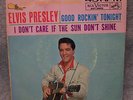 ELVIS GOOD ROCKIN' TONIGHT/I DON'T CARE 45 RPM 447-0602