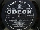 Beatles Black & Silver Odeon Export Yellow Sub Ex+