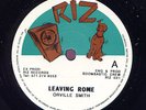 Orville Smith Leaving Rome RIZ 001 UK 45 NM Listen