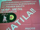 SINGLE- ATILA - HEAVY SPAIN + POSTER REGALO JOYA