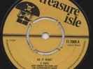 TREASURE ISLE 7008 THREE TOPS DO IT RIGHT NR MINT HEAR