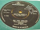 RARE UK 45 - CIRCUS - DO YOU DREAM on PARLOPHONE