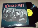 CONCEPTION -LAST SUNSET- LP RARE KAMELOT HELLOWEEN