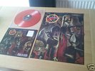 *Slayer - Reign In Blood LP. Red Vinyl Poster & Lyrics*