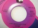 MODERN NORTHERN SOUL 45-LUTHER-DON'T WANNA BE A FOOL