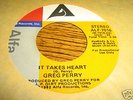 Greg Perry 80s SOUL 45 it Takes a Heart dj issue